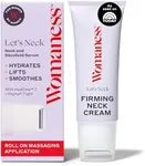 Womaness Let's Neck Firming Serum - Roll On Neck Creams for Tightening and Firming - Daily Crepey Skin Treatment to Smooth Neck Wrinkles & Sagging Skin - Hydrate, Tighten and Lift (50ml)