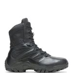 Bates Men's Delta Side Zip 8 Inch Uniform Boot, Black, 14 M US