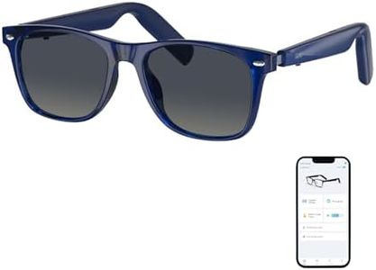 GetD Bluetooth Sunglasses for Men/Women, AI Translator, 11H Battery Life, Polarized Lens, UV Protection, Voice Control, Built-in Mic & Speakers, Smart Eyewear for Gaming Meeting Travel