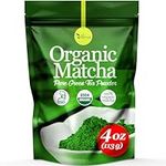 uVernal Organic Matcha Green Tea Powder - 100% Pure Matcha for Smoothies Latte and Baking Easy to Mix - 4oz