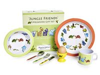 Jungle Friends 7 Piece Melamine Gift Set