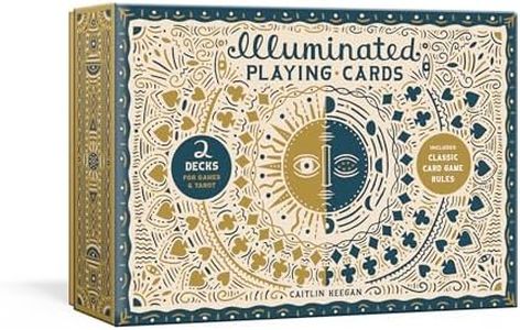 Illuminated Playing Cards: Two Decks for Games and Tarot (The Illuminated Art Series)