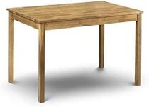 Julian Bowen Dining Table, Solid Oa