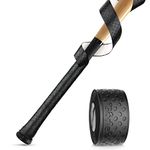 Gonex Bat Grip Tape for Baseball& Softball, 1.1mm 40.16' Black Batting Wrap