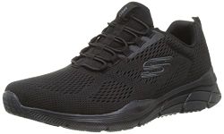 Skechers Mens Equalizer 4.0 - Wraithern BBK Casual Shoe - 10 UK (11 US) (232026)