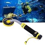 750 Underwater Metal Detector with Vibration and LCD Detection Indicator - PI Waterproof Probe Pulse Induction Technology Metal Detector Handheld Targeting Pinpointer by SHUOGOU