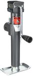 Bulldog 178201: Round Trailer Jack, Side Mount, 5,000 Lbs. Lift Capacity, Sidewind, Weld-On, 10 Inch Travel