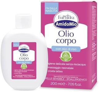 Amido Mio Olio Corpo, Rimuove la Crosta Lattea dei Neonati, 200 Millilitri