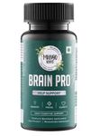 Mango Herbs Brain Pro: Natural Nootropic & Brain Health Supplement | Supports Mental Clarity, Memory & Focus | Aids Mood Enhancement & Stress & Brain Fog Relief | 60 Tablets