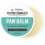 VetPro Complete 100% Natural Vet Formulated Paw and Nose Balm Wax for Dogs and Cats with Vitamin E and Aloe. Heals, Soothes, and Protects Cracked and Dry Paws and Noses.