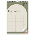 Aesthetic 2024-2025 Wall Calendar - Runs from June 2024 Until December 2025 - The Perfect Wall Hanging Calendar Planner for Easy Organizing