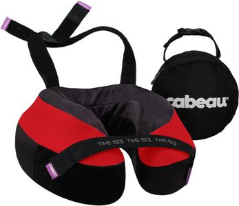 Cabeau Evolution Travel Neck Pillow – Red Memory Foam Support