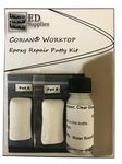 Corian® Worktop Epoxy Repair Putty Kit - Repairs Chips, Cracks & Defects. (White)