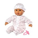 Melissa & Doug Mine to Love Mariana 30.5 cm Poseable Baby Doll With Romper, Hat, 12"