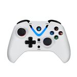 Cosmic Byte ARES Wireless Controller for PC, Magnetic Triggers, Accurate Joysticks, Dual Vibration, Backit LED Buttons, USB Extension Cable (White)