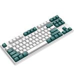K87 75% Wireless Gaming Keyboard - Triple Mode-BT5.0 & 2.4GHz & Wired - Compact 87 Key TKL 80% Layout - LIGHTSYNC RGB Lighting - Hot Swappable Tactile Mechanical Switch Rechargeable 3000 mAh-Green