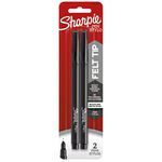 Sharpie Fine Point Pens, Black Ink 2 ea