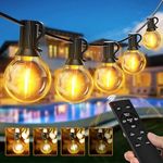 Ollny Festoon Lights Outdoor, 30m C