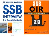 SSB Interview: The Complete Guide, Second Edition + SSB OIR & PPDT : Complete Guide To Stage 1 SSB Interview (English) SET OF 2 BOOKS