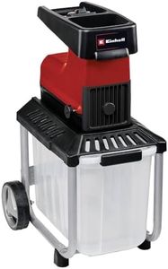Einhell Silent Electric Shredder GC-RS 60 CB (2800 W, Cutting Drum, Large Funnel Opening, Changeover Switch, Transparent Collection Box, Integrated Safety Switch)