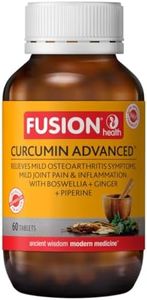 Fusion Health Curcumin Advanced 60 Tablets