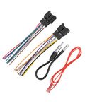 VelvetunVillay Radio Wire Harness Plug with Antenna Adapter Fit for GMC/Chevrolet/Buick/Pontiac/Cadillac/Hummer H2, ASC Audio Car Stereo Installation Wire Harness