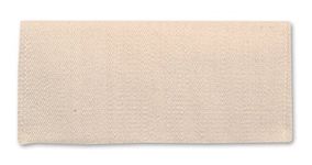 Mayatex San Juan Solid Saddle Blanket, Cream, 36 x 34-Inch