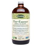 Flora Health Flor-Essence® Liquid Tea Blend - Ancient 8-Herb Formula - Natural Full Body Cleanse & Detox - Organic Ingredients - Pure Vegan Formula - Burdock Root, Sorrel, Slippery Elm, Kelp - 941mL