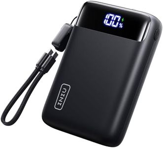 INIU Portable Charger, Smallest 22.5W 20000mAh USB C in & Out Power Bank Fast Charging, PD 3.0+QC 4.0 LED Display Phone Battery Pack Compatible with iPhone 16 15 14 13 Pro Samsung S23 Google iPad etc