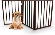 3-Panel Indoor Foldable Dog Fence f