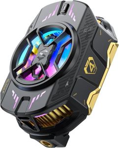 Cubonic Black Shark FunCooler 4 Pro, 27W Mobile Phone Cooling Fan App Controlled for Gaming, Cell Phone Cooler for iOS/Android (2.63-3.46 Inches) Semiconductor Heatsink Cooling