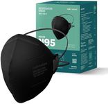 Well Before N95 Mask - NIOSH Approved Respirator (Black, Pack of 30), Lightweight design, Breathable and comfortable for long periods of wear, N95 Masks For Adults