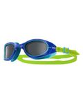 TYR Adult Special Ops 2.0 Polarized Swim Goggles, Smoke/Green