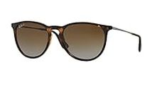 Ray-Ban RB4171 ERIKA 710/T5 54M Havana/Brown Gradient Polarized Sunglasses For Women+ BUNDLE with Designer iWear Eyewear Kit