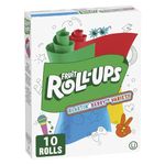 BETTY CROCKER FRUIT ROLLUPS Berry Fruit Flavoured Snacks, Pack of 10 Rolls