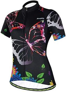 Aogda Cycling Jerseys Women Bike Shirts Maillot Cycling Bib Pants 2017 Bicycle Clothing Ladies (Bib Suit 4, S)