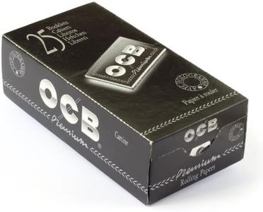 OCB noir premium double Papier à rouler Cour 25 Paquets doubles