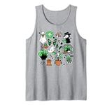 Haunted Conservatory Halloween Ghoulish Garden Corpse Flower Tank Top