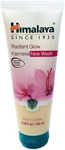 Himalaya Radiant Glow Fairness Face Wash for Clear, Glowing Skin, and Pore Minimizer for Even Skin Tone 3.38 oz, 2 Pack