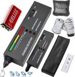 Diamond Tester Pen＋60X Mini LED Magnifying,High Accuracy Jewelry Diamond Tester Tool,Environmental Protection 9V Battery,Professional Diamond Selector for Novice&Expert,Thermal Conductivity Meter
