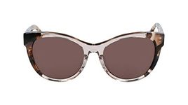 DKNY Women's Dk533s Sunglasses, Nude Tortoise/Nude, 52/17/135