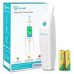 Ear Thermometer for Adults and Kids, Infrared Temperature Thermometer for Children, Digital Baby Body Thermometers with Fever Alarm and Accuracy Reading