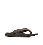 Columbia Men's Flip Sport Sandal, Mud/Cordovan, 9 UK