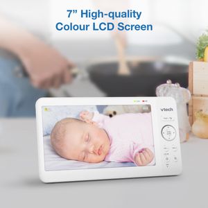 VTech 7-Inch Baby Monitor – Video, Audio, Night Vision