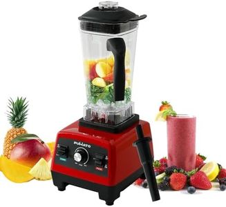 FUMATO Commercial Blender 2200W | Heavy Duty, High Power & Speed | 100% Copper Motor, Pulse Function | 6-Leaf SS Blade, 2L Unbreakable Jar