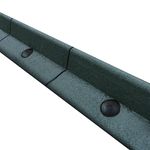 Flexible Lawn Edging Garden Border Grass Pathways Path Edge Vegetable Plot Flowerbed Raised Borders Rubber Artificial Grass Green | Pack of 20 x 1.2m