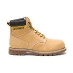 Caterpillar Men's Second Shift Steel Toe Work Boot Honey 8.5 2E US