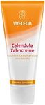 Weleda Calendula Toothpaste, Fluoride Free, Sensitive Gums, Antibacterial, SLS Free, Certified Natural, Organic, Vegan, Mint-Free, Fennel Flavour, 75ml