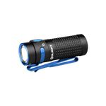 OLIGHT Baton 4 EDC 1300 Lumens Rechargeable LED Small Torch, High Lumens Pocket Flashlight with Micro-Perforated Indicator for Outdoors, Indoors and Emergency (Black)