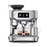 Sage - The Oracle Dual Boiler, Bean to Cup Coffee Machine with Manual and Automatic Milk Frother, 45 Grind Settings - 16 Pre-Set Recipes Incl. Espresso, Cappuccino, Flat White - Stainless Steel
